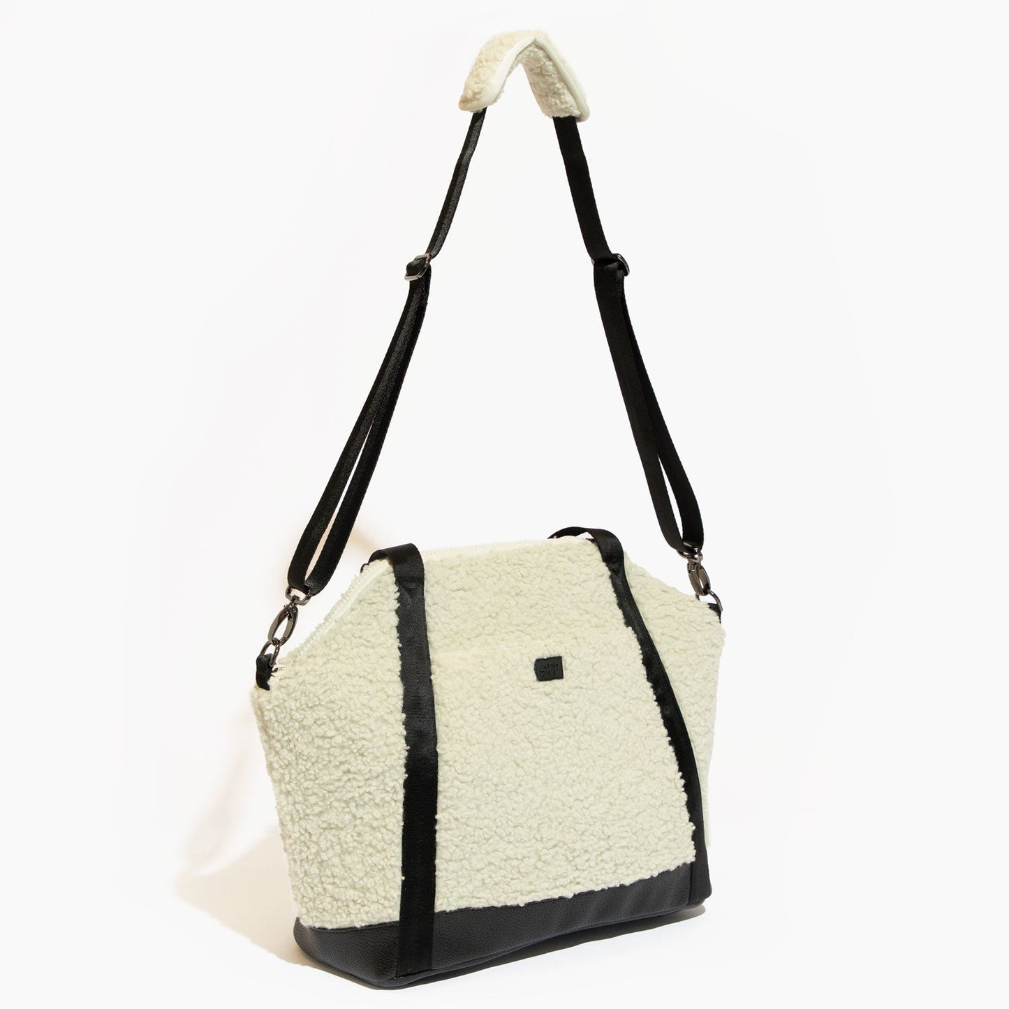 Ebony Teddy Tote Backpack Seoul Tote Backpack Diaper Bag