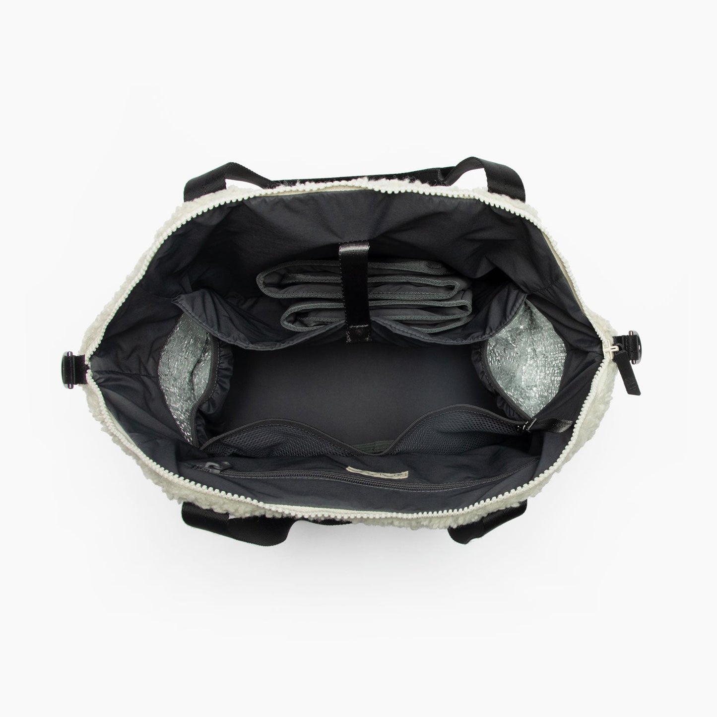 Ebony Teddy Tote Backpack Seoul Tote Backpack Diaper Bag
