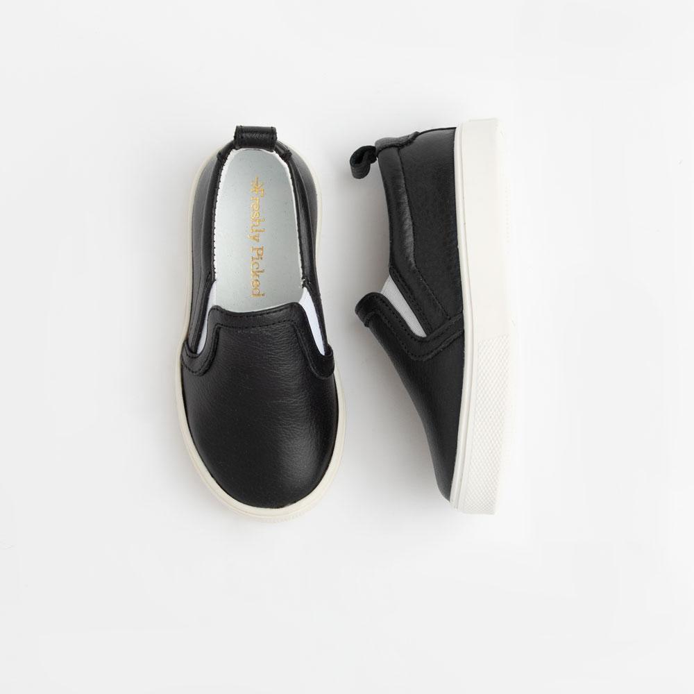 Ebony Slip On Sneaker Kids - Classic Slip-On Sneaker Kids Sneakers