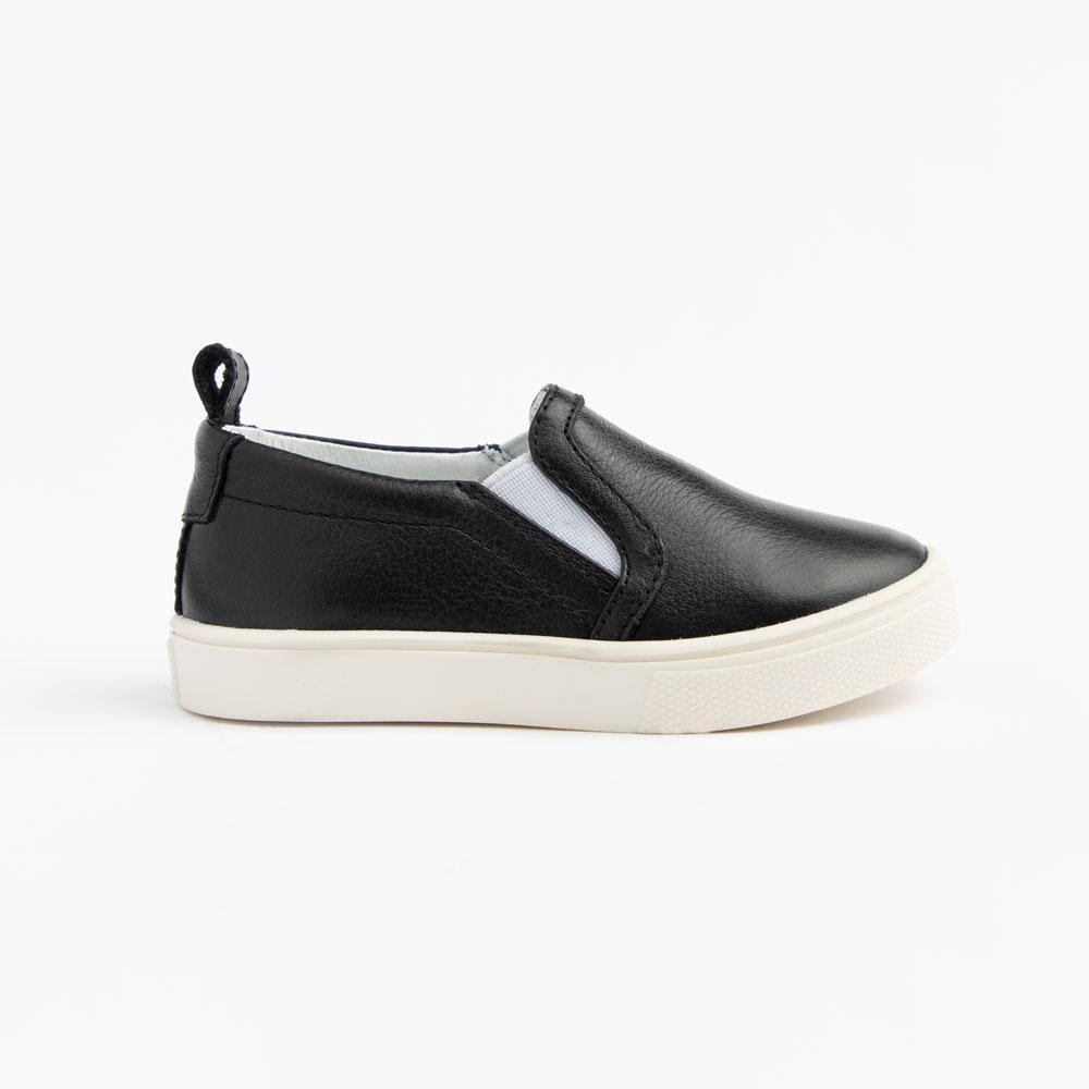 Ebony Slip On Sneaker Kids - Classic Slip-On Sneaker Kids Sneakers