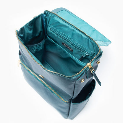 Emerald Mini Classic Bag II Mini Classic Diaper Bag II Diaper Bag 