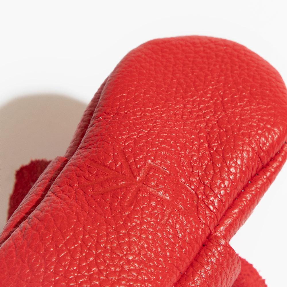 Fire Engine Knotted Bow Mocc knotted bow mocc Soft Soles