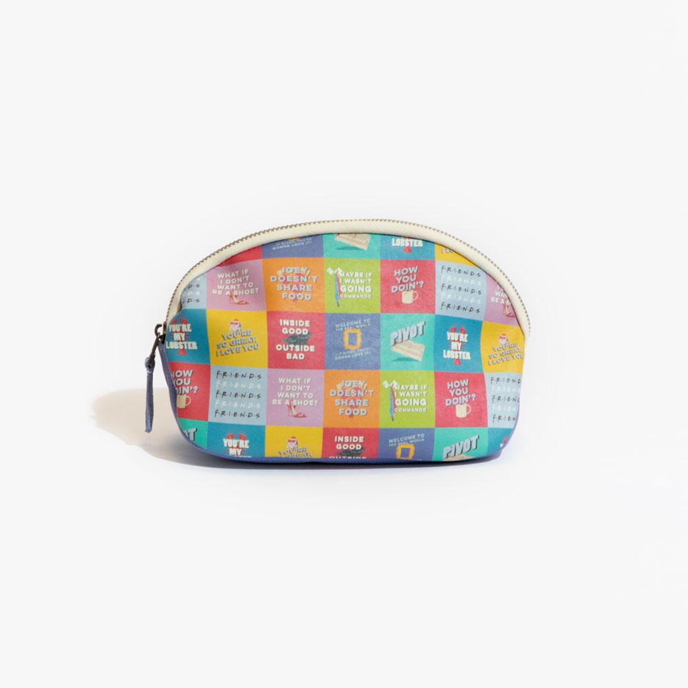 Friends Quotes Cosmetic Pouch Cosmetic Pouch In House Bag