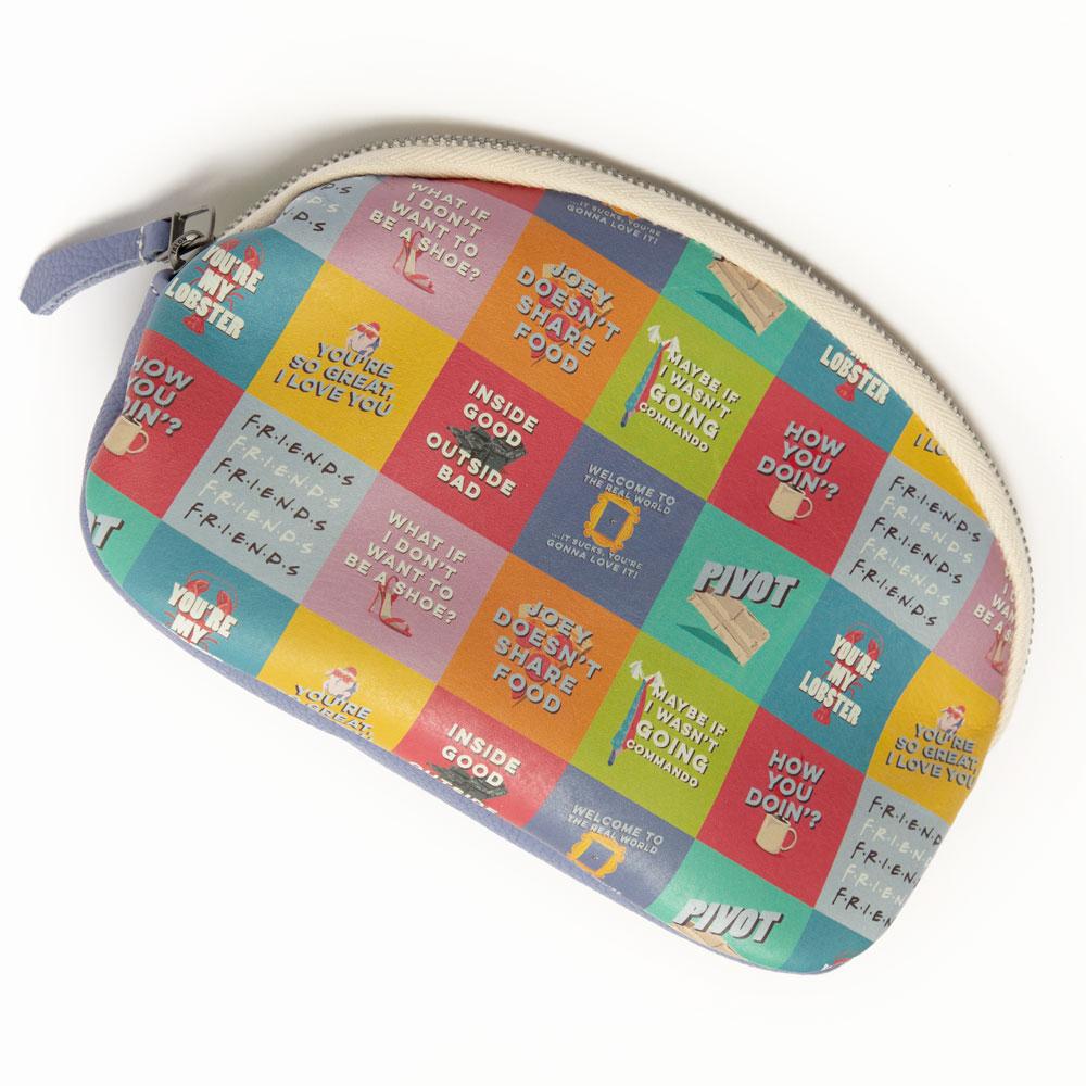 Friends Quotes Cosmetic Pouch Cosmetic Pouch In House Bag