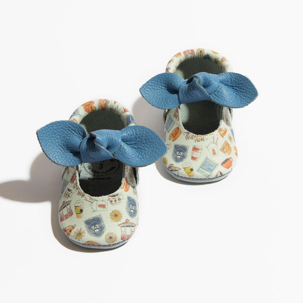 Gilmore Girls Knotted Bow Mocc Knotted Bow Mocc Soft Sole