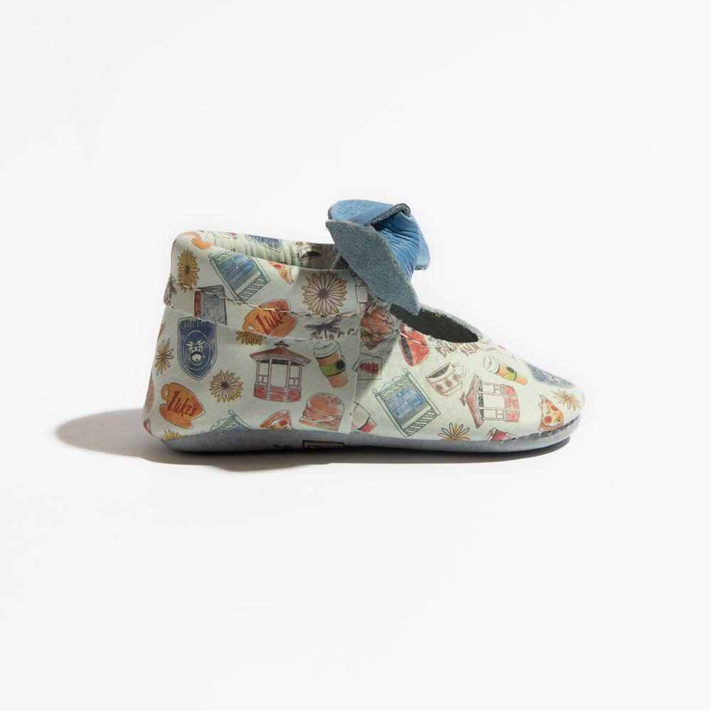 Gilmore Girls Knotted Bow Mocc Knotted Bow Mocc Soft Sole