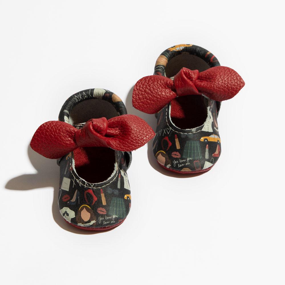 Gossip Girl Knotted Bow Mocc Knotted Bow Mocc Soft Sole
