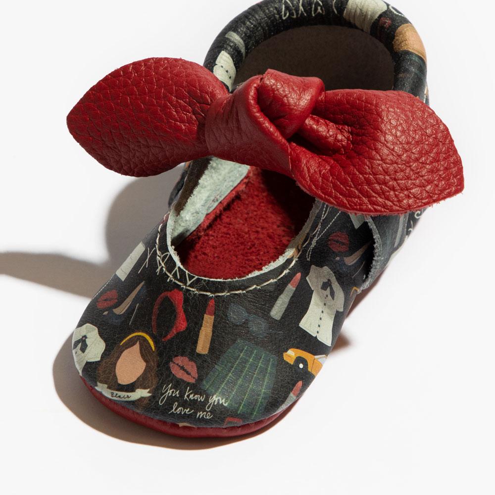 Gossip Girl Knotted Bow Mocc Knotted Bow Mocc Soft Sole
