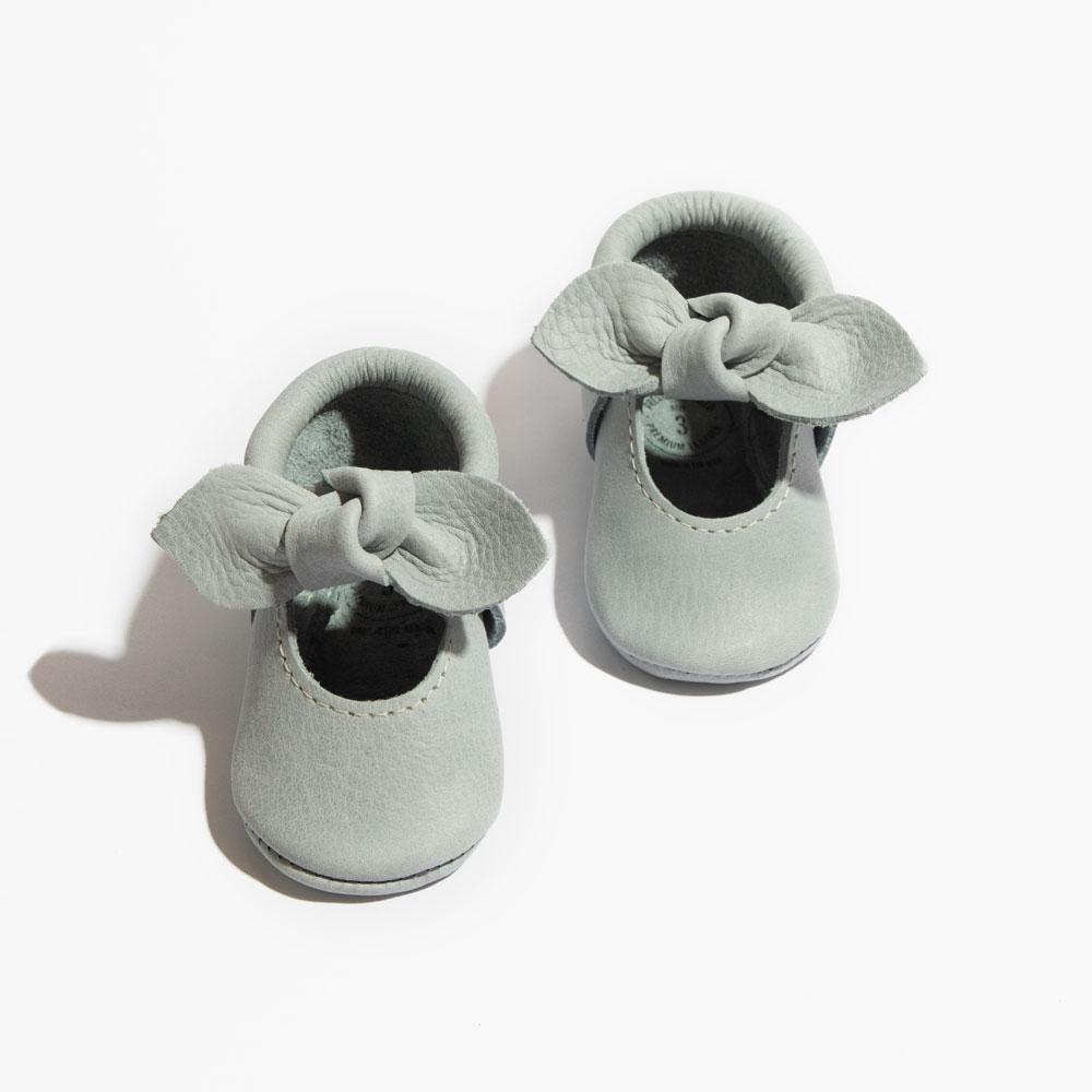 Greatest Snow Knotted Bow Mocc Knotted Bow Mocc Soft Sole