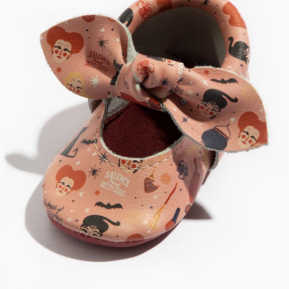 Hocus Pocus Knotted Bow Mocc Knotted Bow Mocc Soft Sole