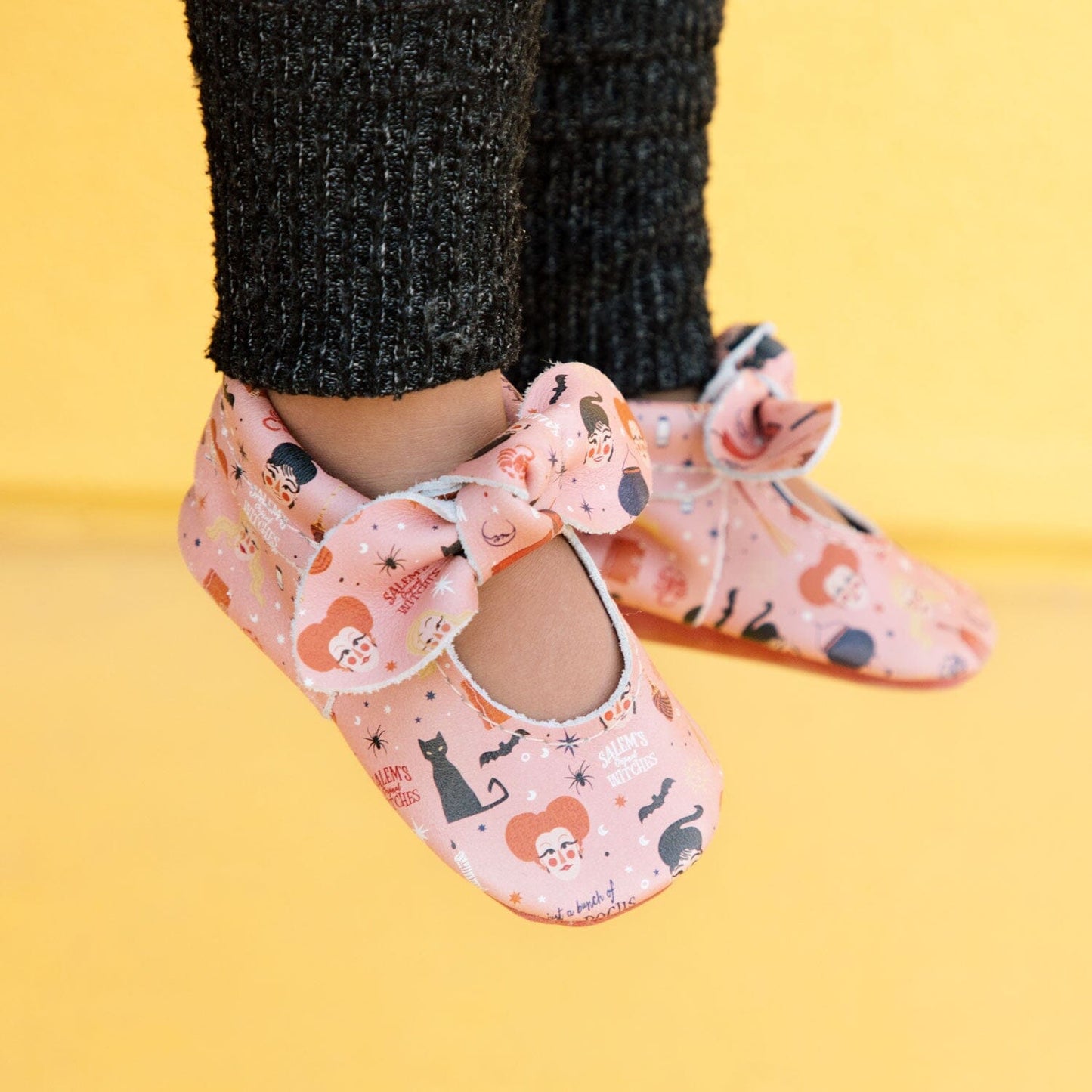 Hocus Pocus Knotted Bow Mocc Knotted Bow Mocc Soft Sole