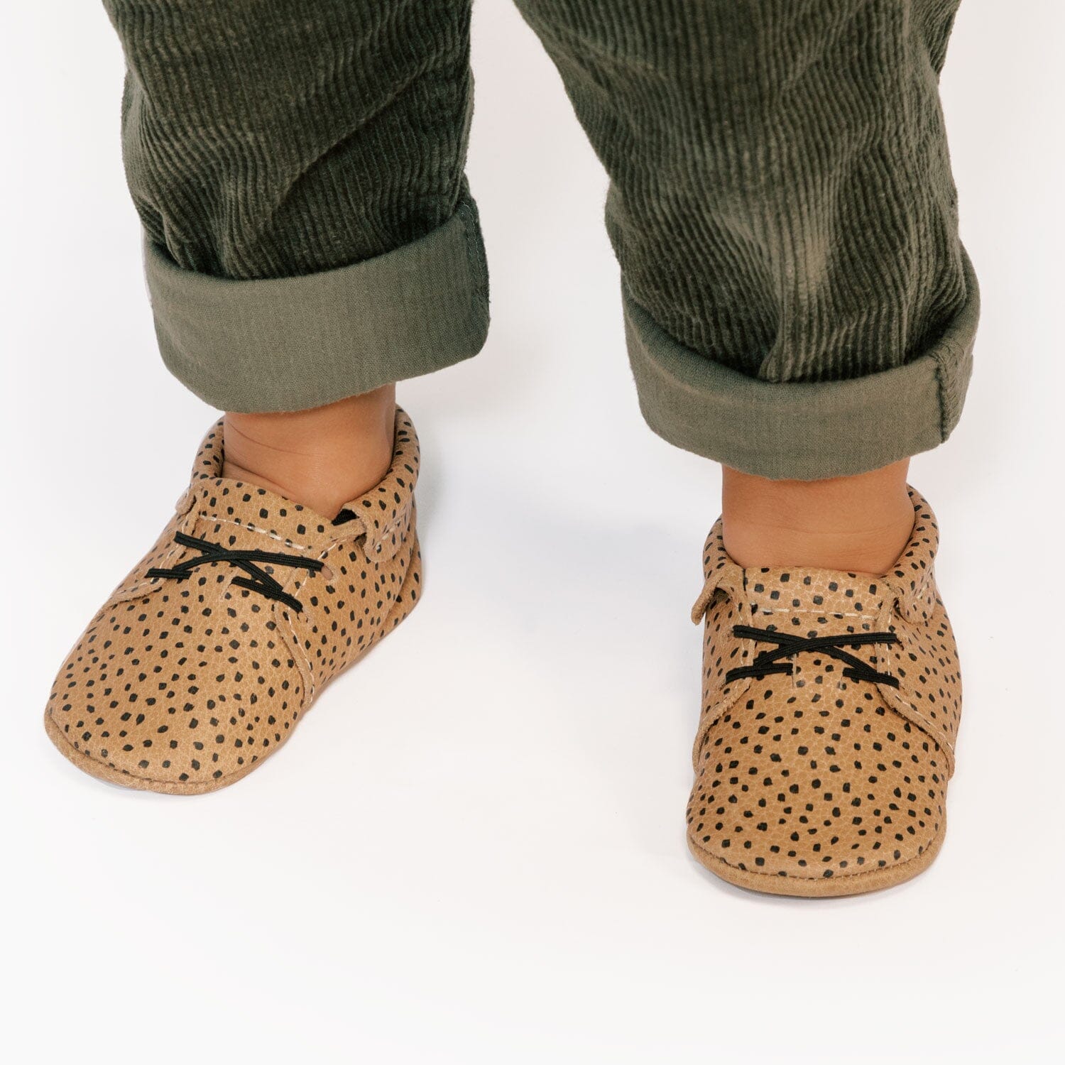 Almond Speckles Oxford Oxford Soft Sole