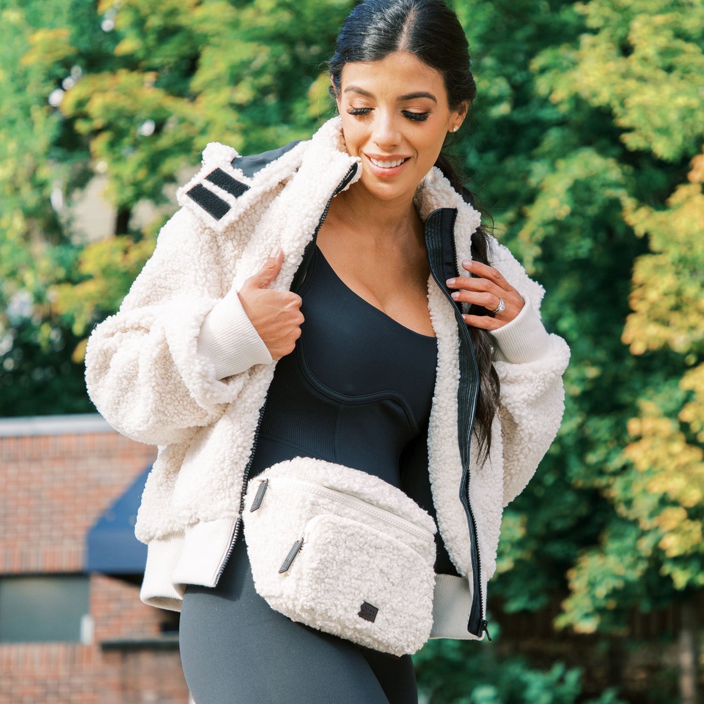 Ebony Teddy Sling Seoul Sling Bag Accessory
