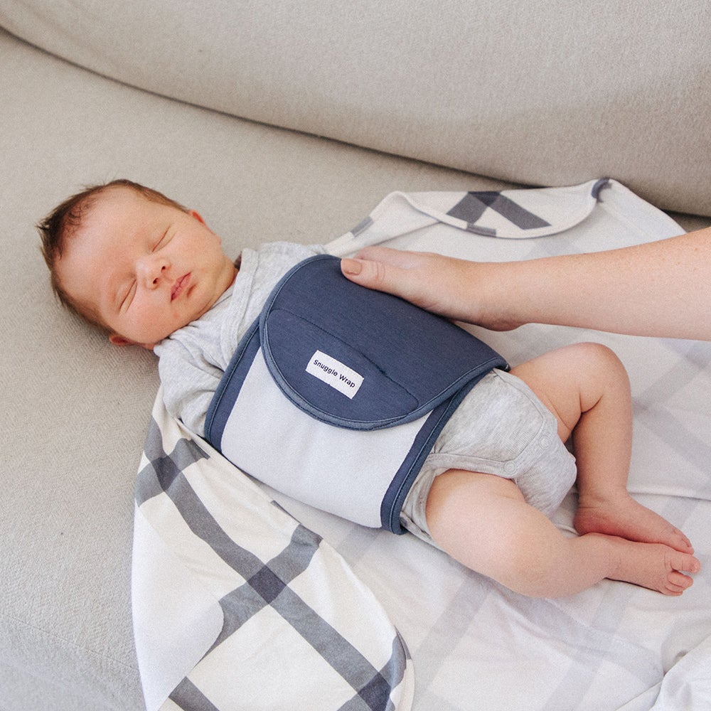 Indigo Windowpane Swaddle II Swaddle II Sleep 