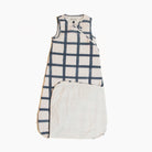 Indigo Windowpane Blanket Sleeper Blanket Sleeper Sleep