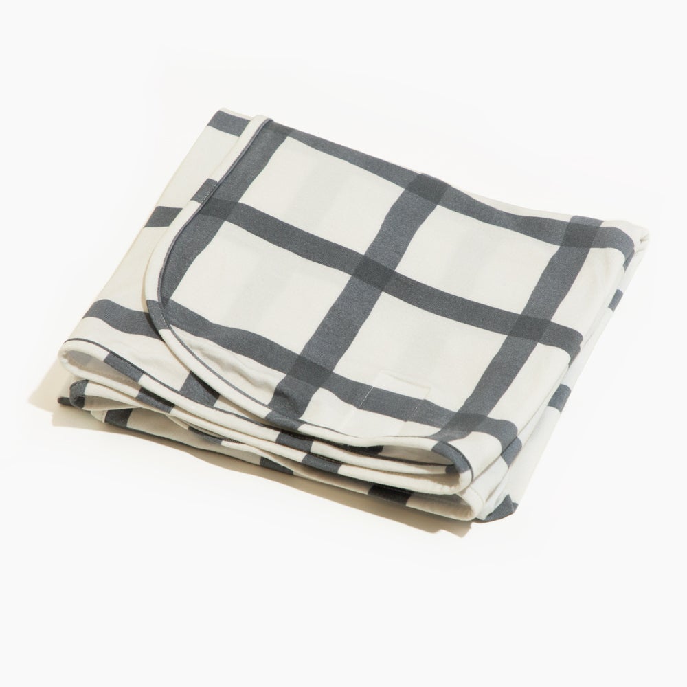 Indigo Windowpane Swaddle II Swaddle II Sleep