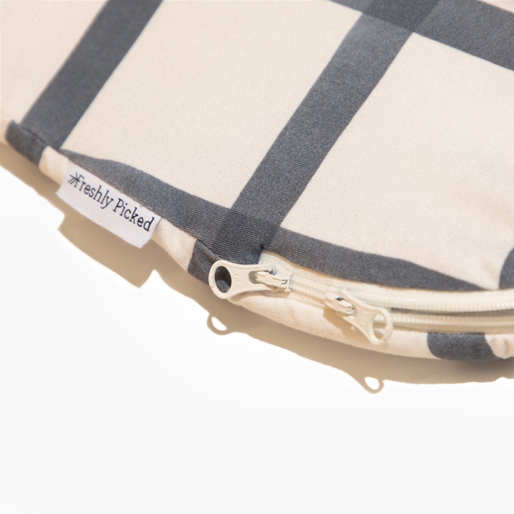 Indigo Windowpane Blanket Sleeper Blanket Sleeper Sleep