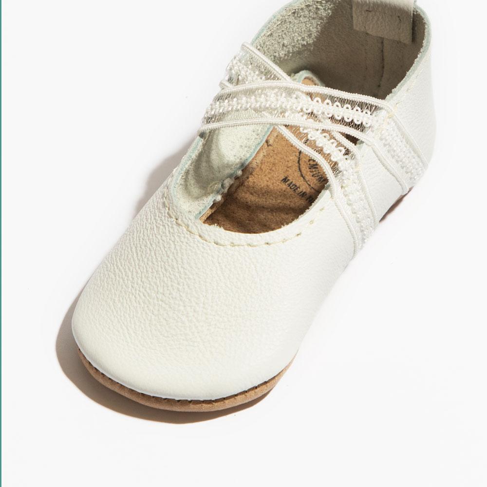 Ivory Lace Ballet Slipper Ballet Slipper Soft Sole