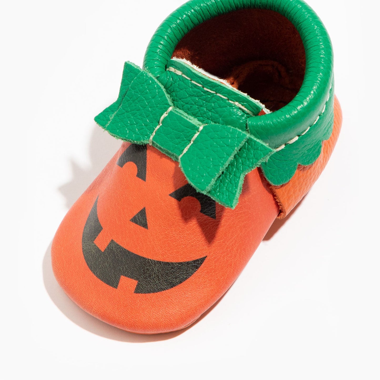 Jack O'Lantern Bow Mocc Bow Mocc Soft Sole