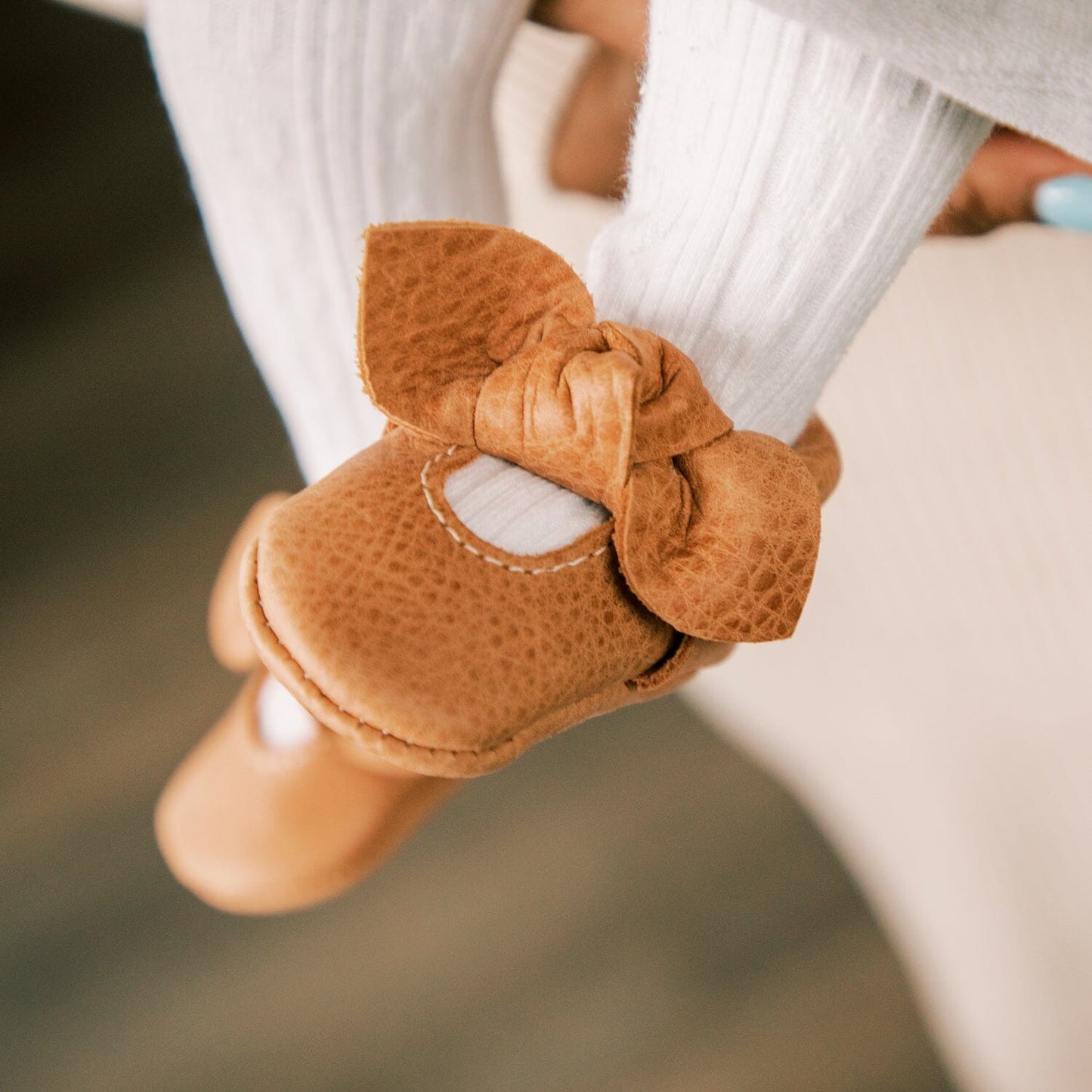 Zion Knotted Bow Mocc Knotted Bow Mocc Soft Sole