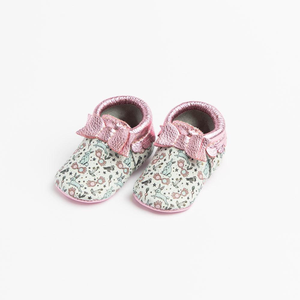 Luna Lovegood Bow Mocc Bow Moccasins Soft Soles