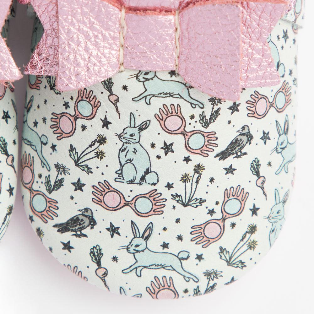 Luna Lovegood Bow Mocc Bow Moccasins Soft Soles