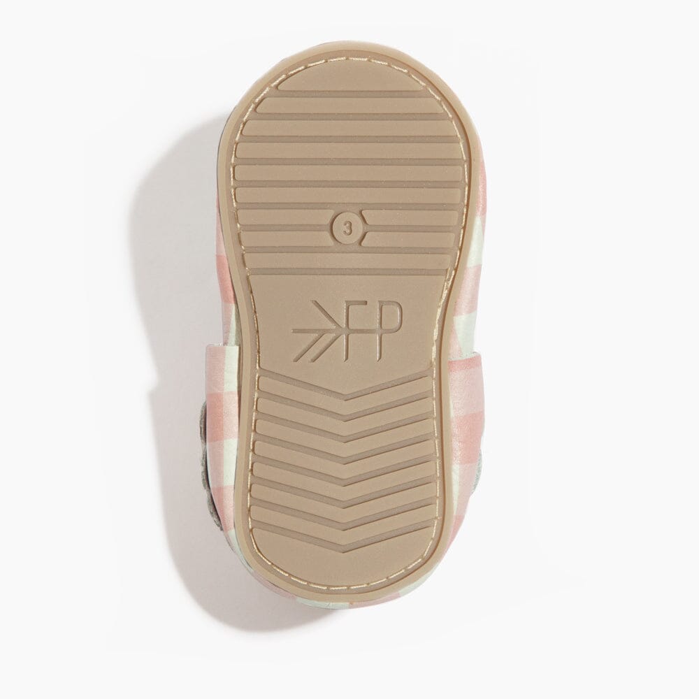 Melon Gingham Mary Jane Mary Jane Soft Sole