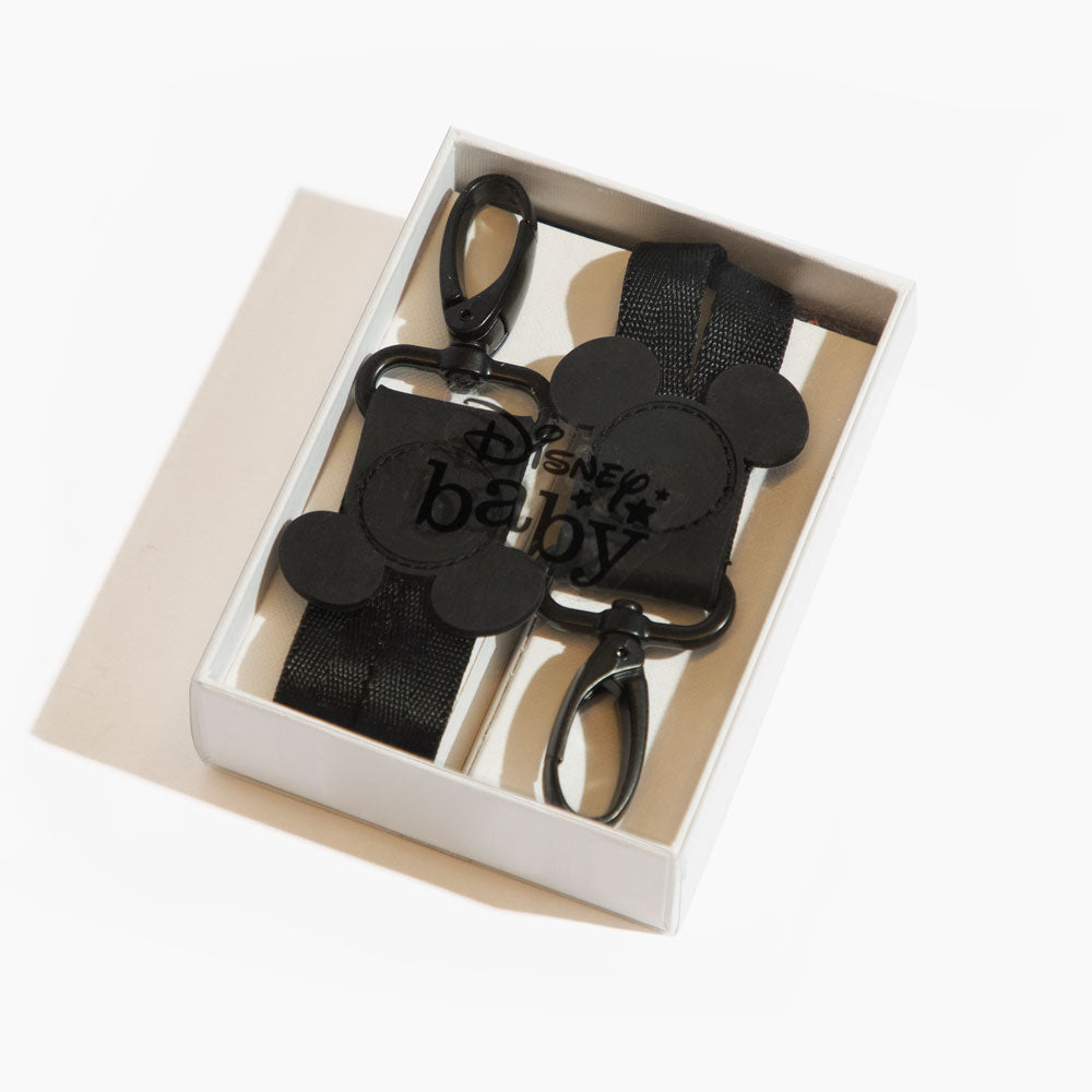 Ebony Mickey Stroller Clips Stroller Clips Bag Accessory