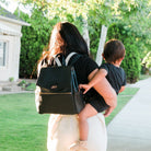 Ebony Mini Classic Diaper Bag II Mini Classic Diaper Bag Diaper Bag