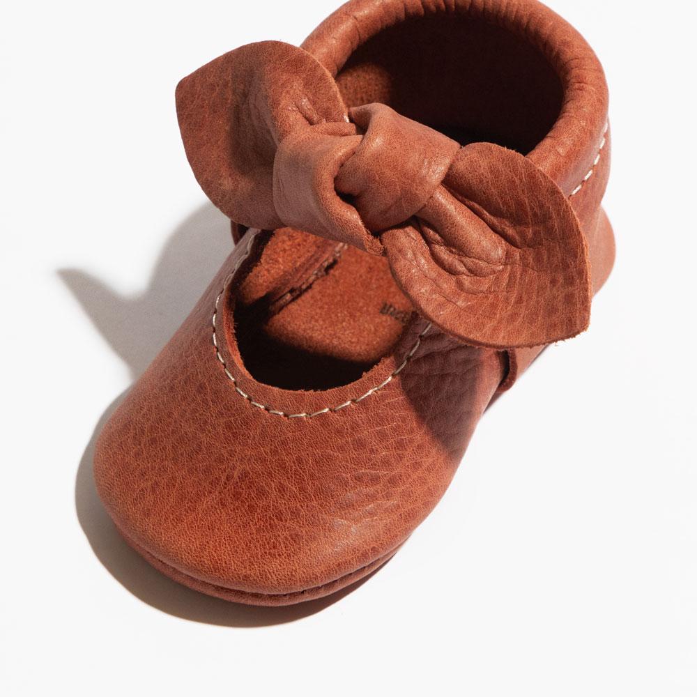 Moab Knotted Bow Mocc Knotted Bow Mocc Soft Sole