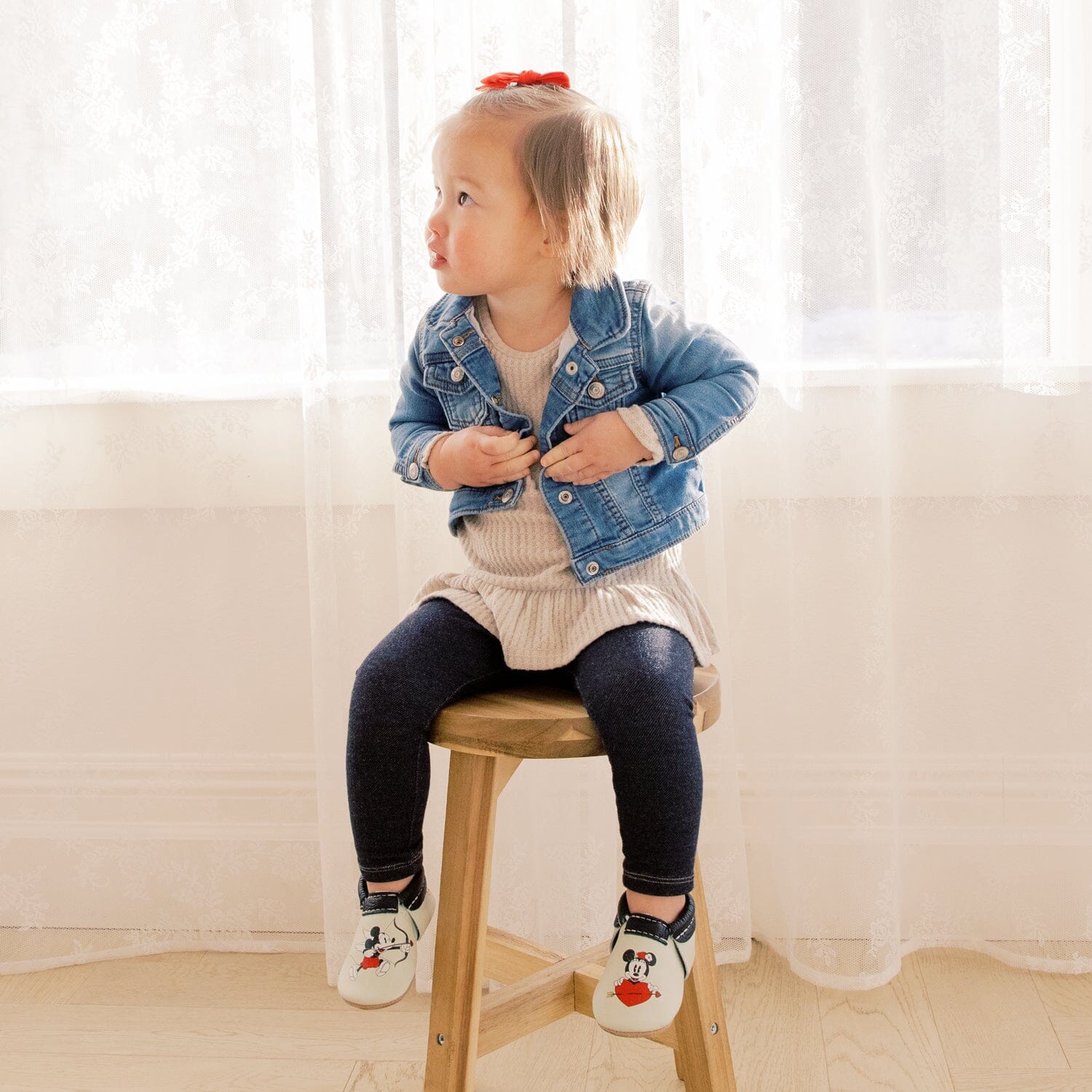 Cupid Mickey City Mocc City Mocc Soft Sole