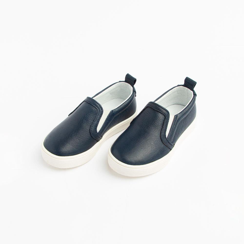 Navy Slip-On Sneaker Kids - Classic Slip-On Sneaker Kids Sneakers