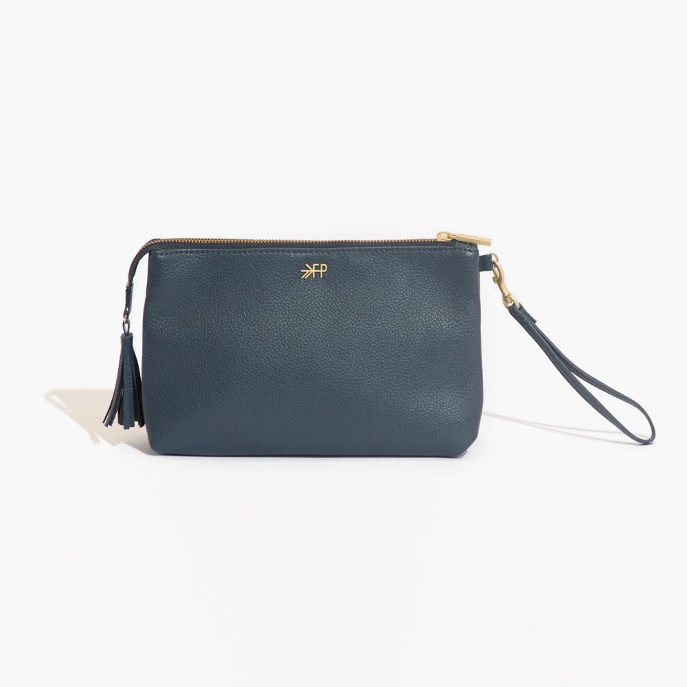 Navy Classic Zip Pouch Classic Zip Pouch Bag Accessory