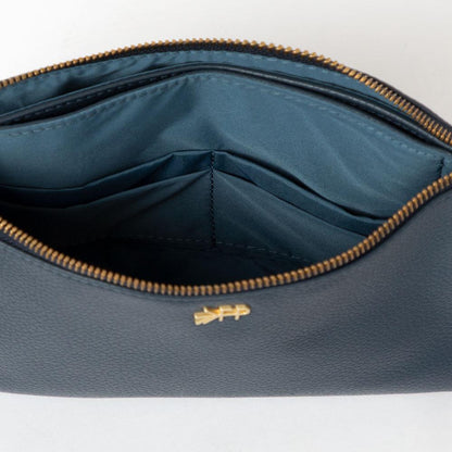 Navy Classic Zip Pouch Bags Bags 