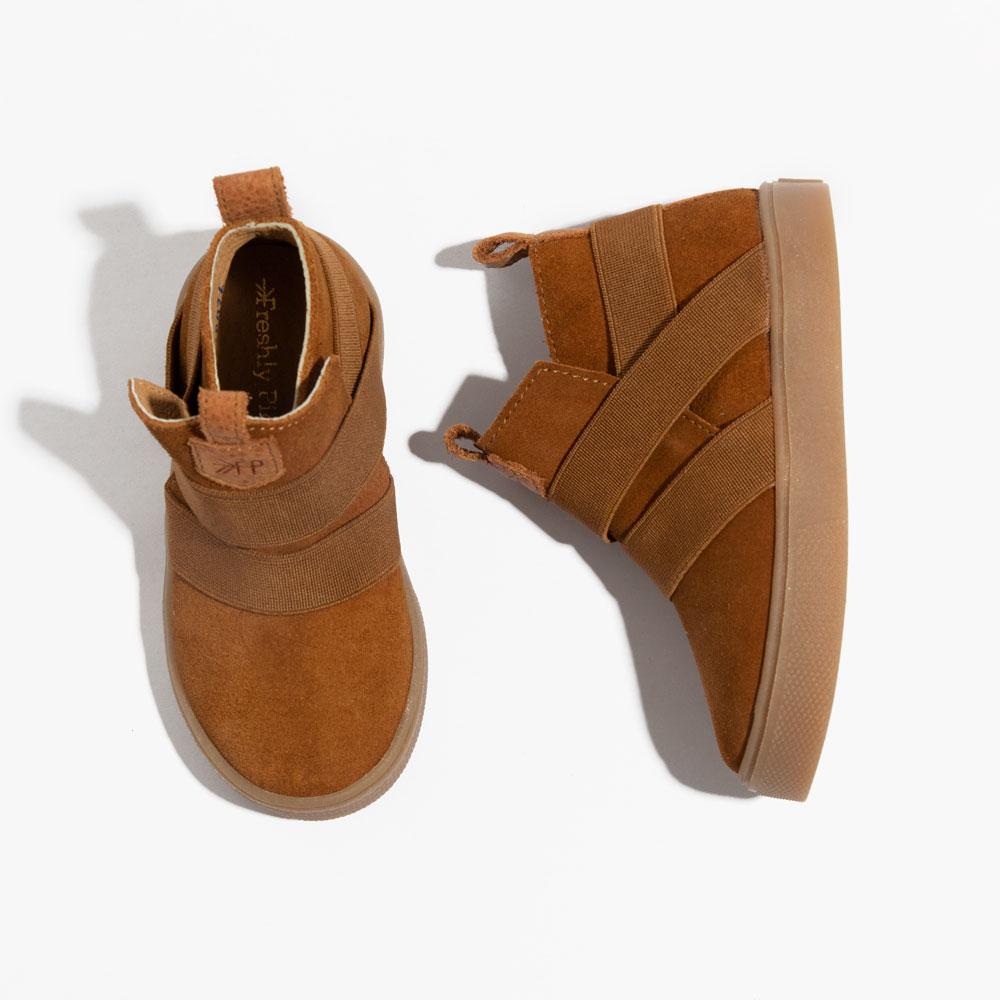 Cognac Suede Oakland Sneaker Oakland Sneaker Kids Sneaker 