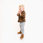 Cognac Suede Oakland Sneaker Oakland Sneaker Kids Sneaker