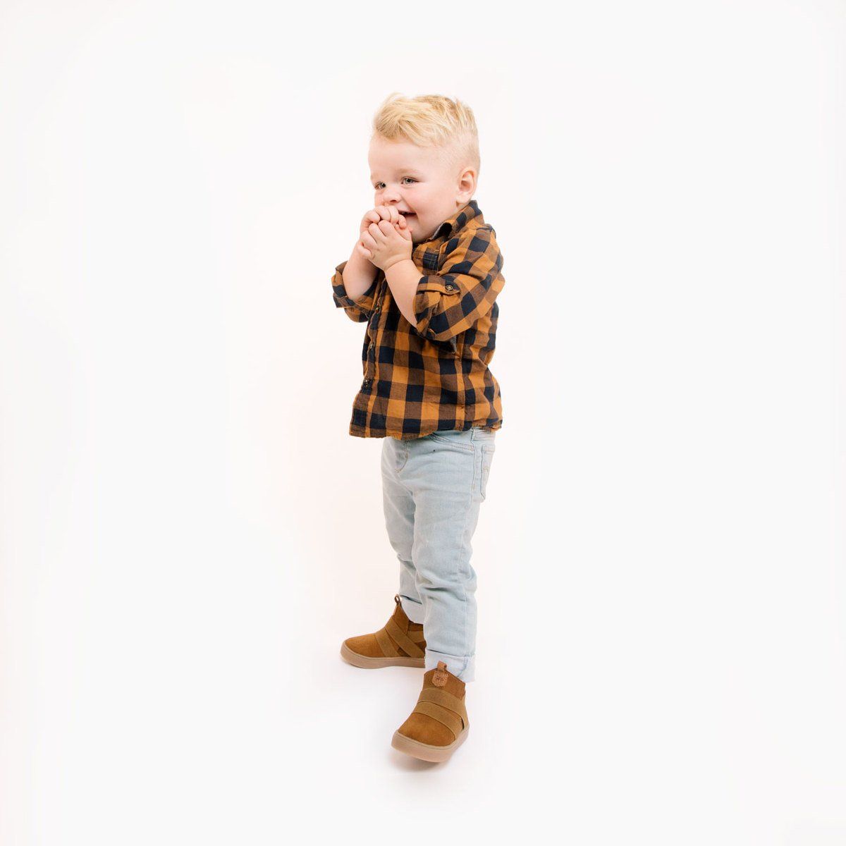 Cognac Suede Oakland Sneaker Oakland Sneaker Kids Sneaker