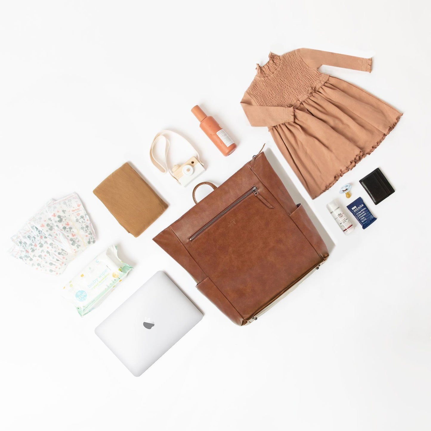 Chocolate Croc Minimal Diaper Pack Minimal Diaper Pack Diaper Bag