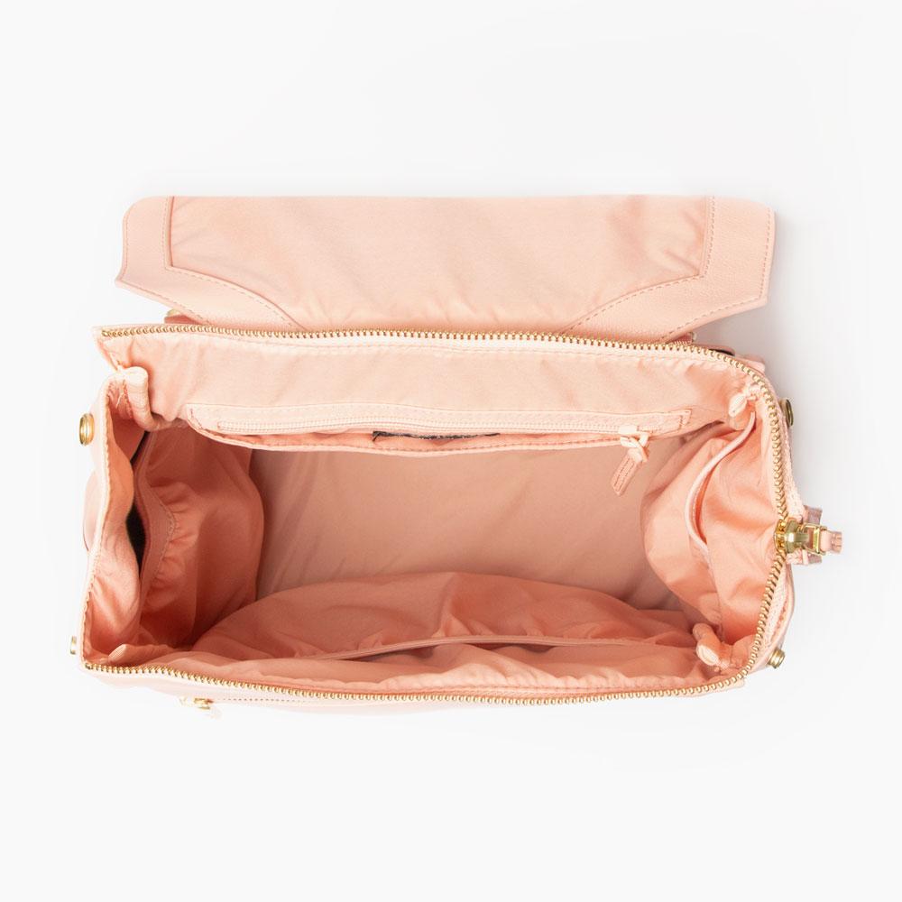 Peach Mini Classic Bag II Mini Classic Diaper Bag II Diaper Bag 