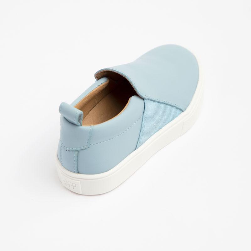 Powder Blue Slip-On Sneaker Kids - Classic Slip-On Sneaker Kids Sneakers