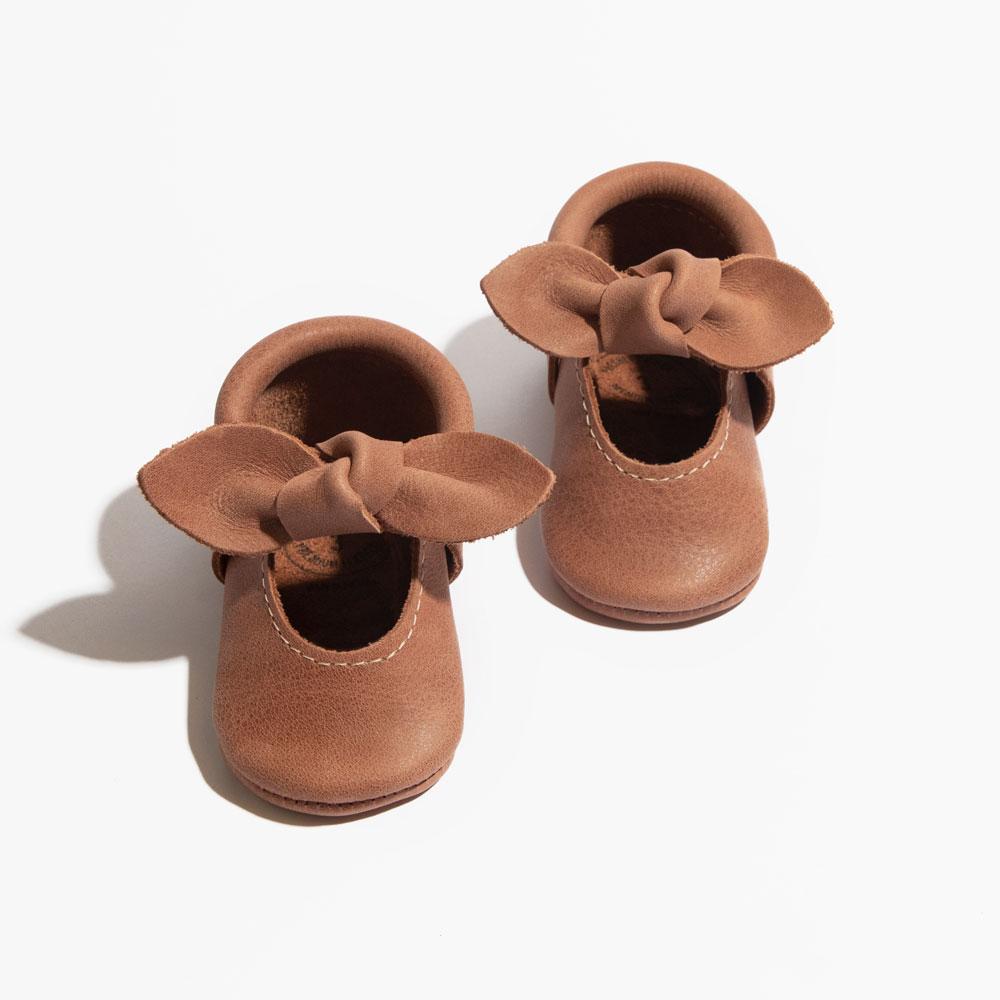 Red Rocks Knotted Bow Mocc Knotted Bow Mocc Soft Sole