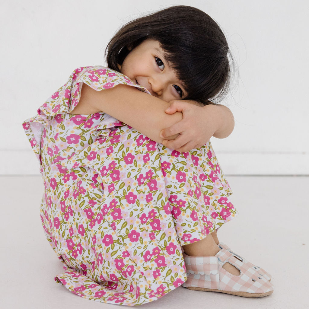 Melon Gingham Mary Jane Mary Jane Soft Sole