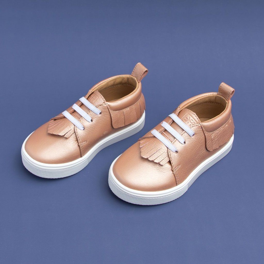 Rose Gold Sneaker Mocc Kids - Sneaker Mocc Kids Sneakers