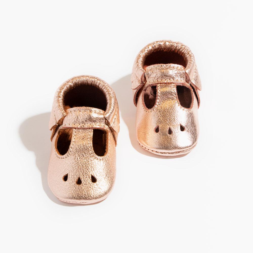 Rose Gold Mary Jane Mary Janes Soft Soles