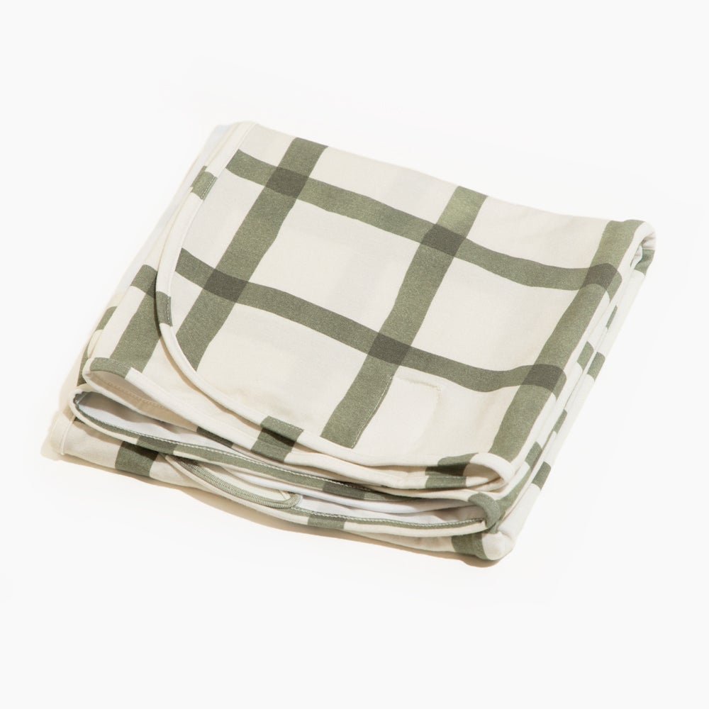 Sage Windowpane Swaddle II Swaddle II Sleep