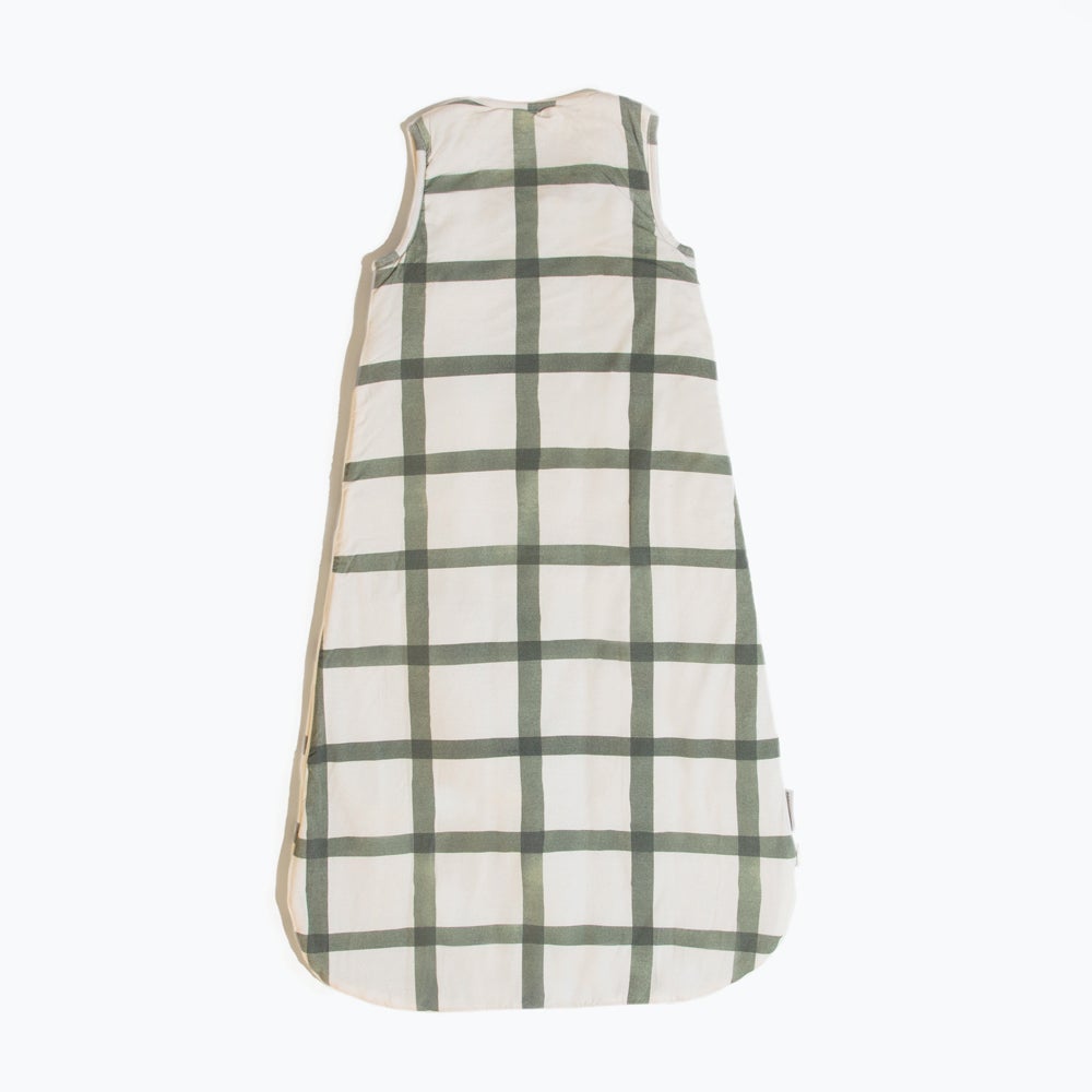Sage Windowpane Blanket Sleeper Blanket Sleeper Sleep