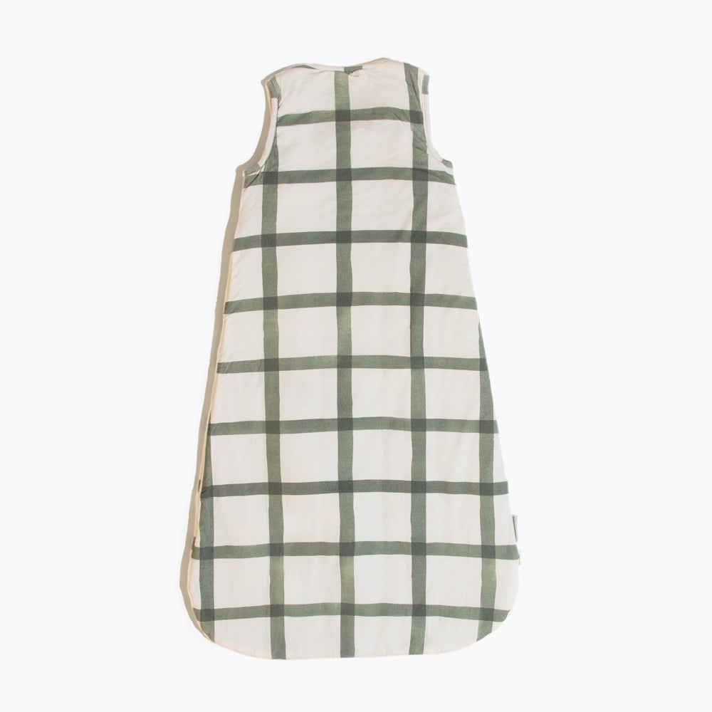 Sage Windowpane Blanket Sleeper Blanket Sleeper Sleep 