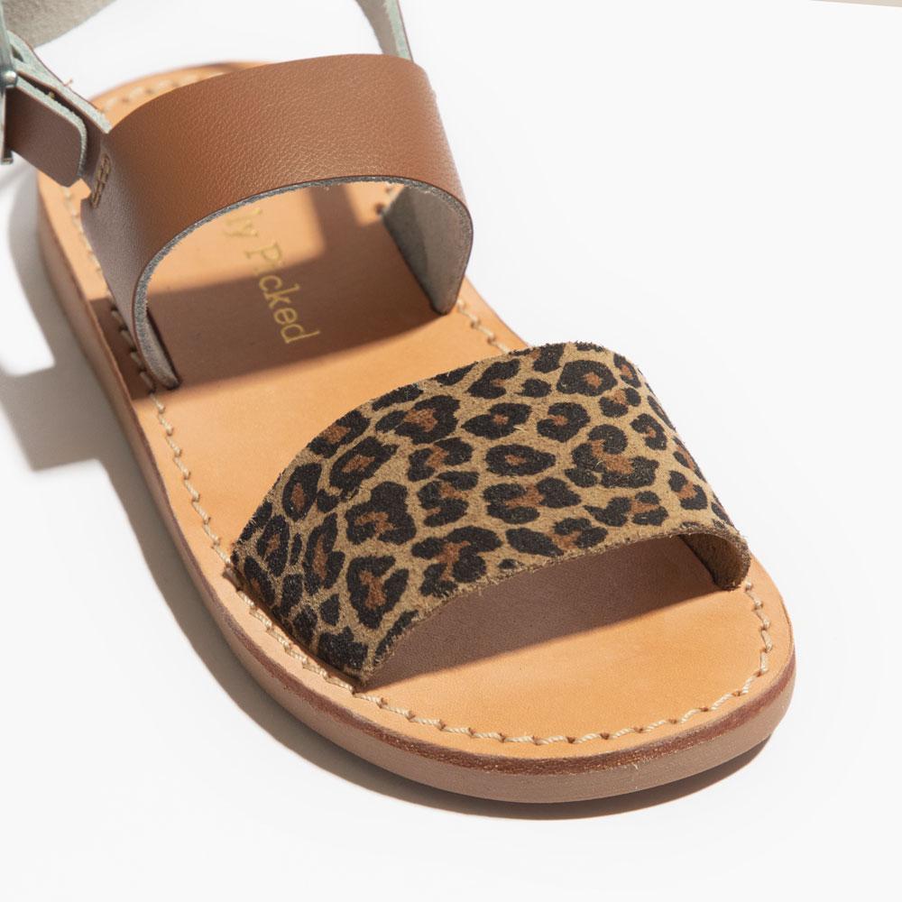 Cognac with Microleopard Sanibel Sanibel Sandal Kids Sandal