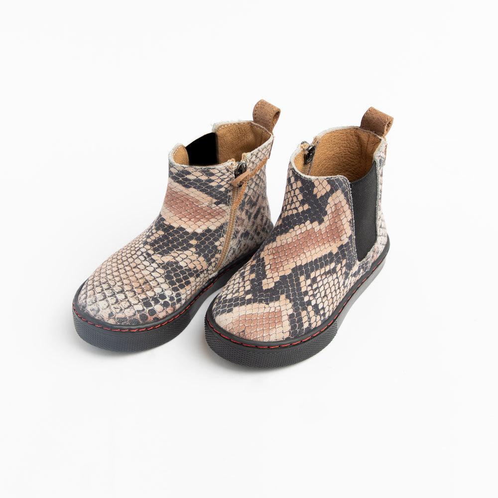 Snakeskin Boot Sneaker | Boots – Freshly Picked