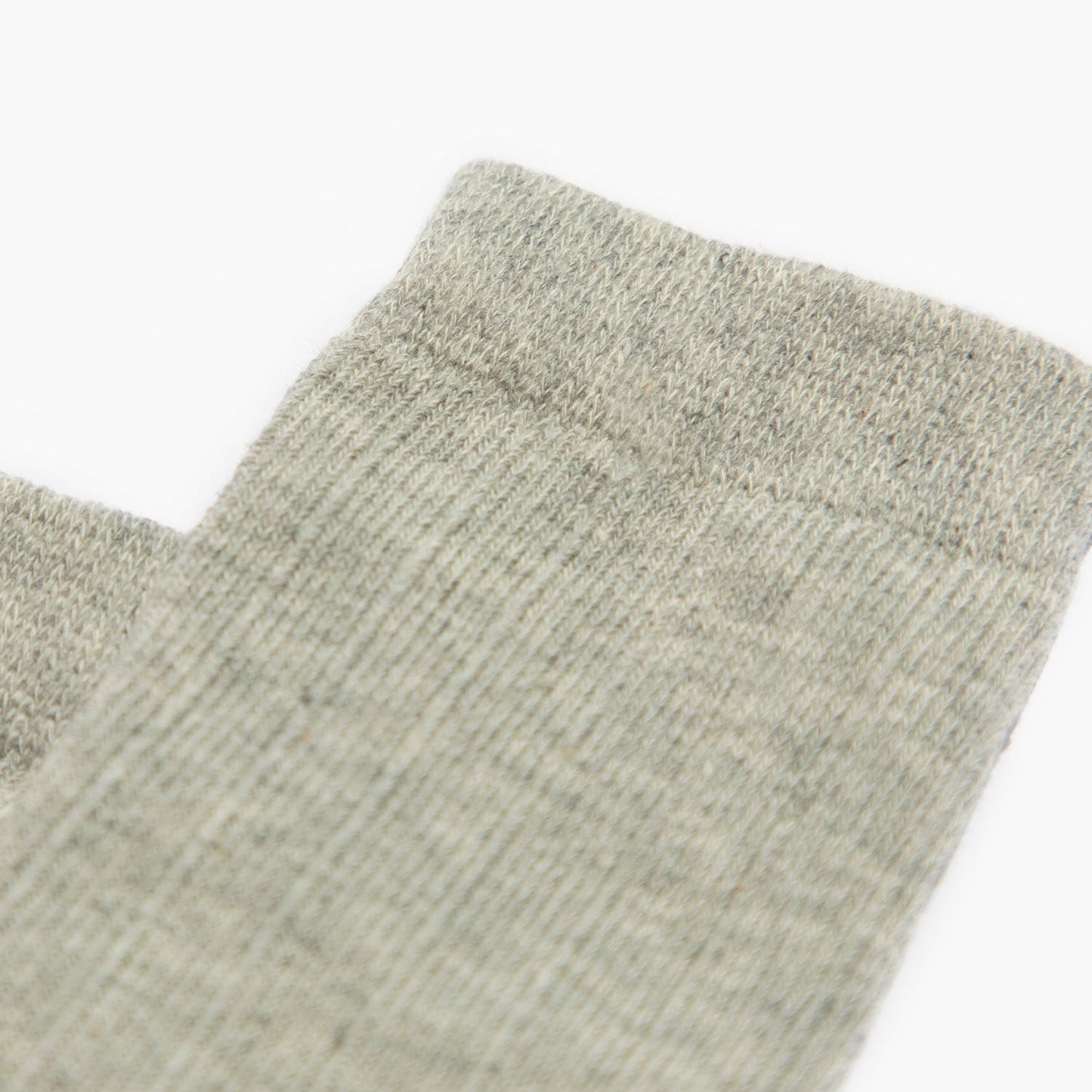 Heathered Gray Ribbed Tube Sock Ribbed Tube Sock Socks 